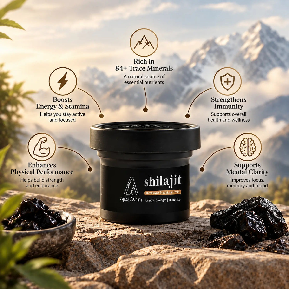 AA - Shilajit Himalayan Mountain Resin