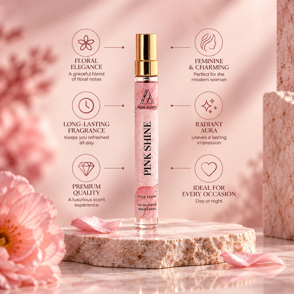 Pink Shine EDP 10ml – Women
