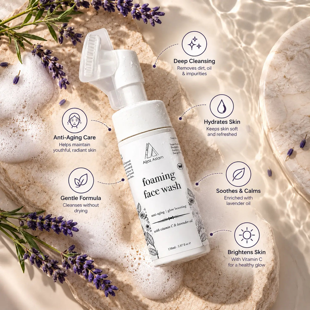 AA - Foaming Face Wash Anti-Aging | Vitamin C