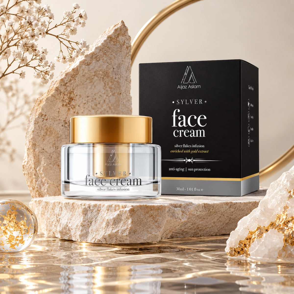 AA - Sylver Face Cream Anti-Aging | Sun Protection