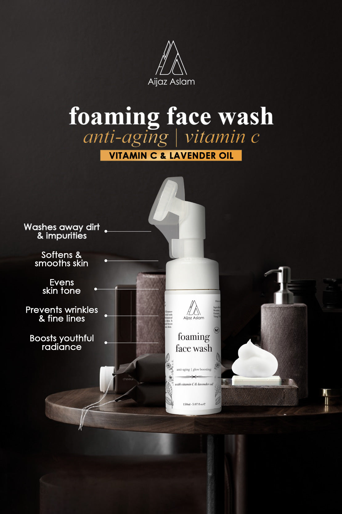 AA - Foaming Face Wash Anti-Aging | Vitamin C